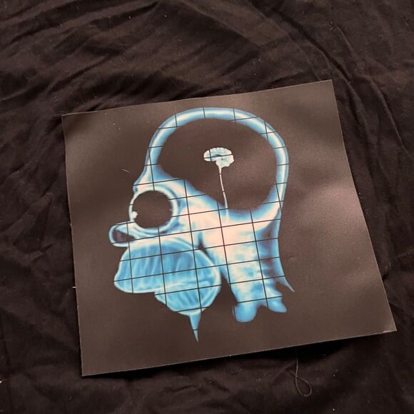 NEW UNISEX Sound Activated LED T-Shirt Light Up Flashing T-Shirt BART SIMPSON - Picture 11 of 11